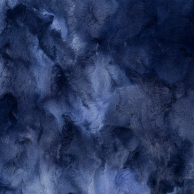Fourrure Shannon Fabrics - Luxe Cuddle® Galaxy Sapphire
